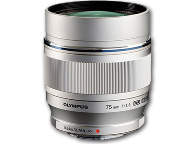 75mm f1.8 M.Zuiko Digital Lens Silver